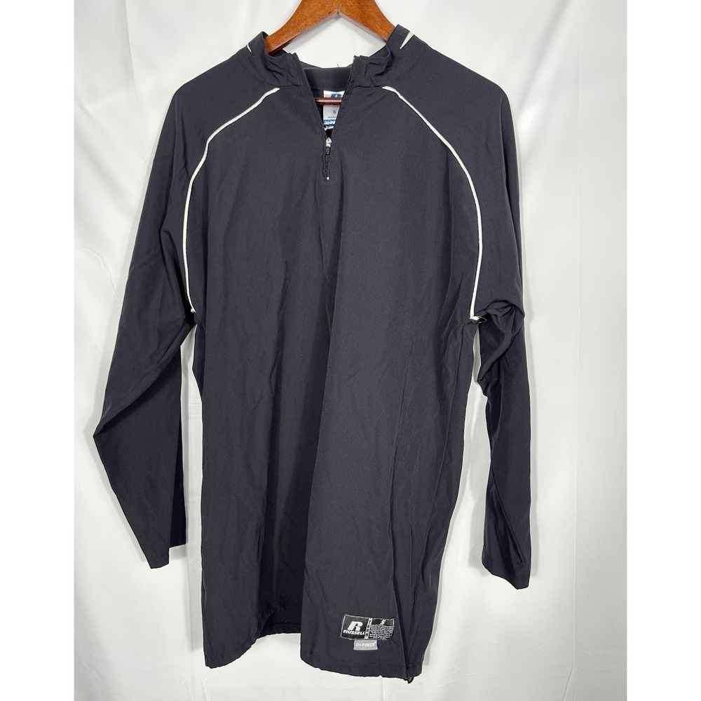 Vintage Russell Athletic Jacket Mens S Half Zip Pullover Windbreaker 90s Y2K